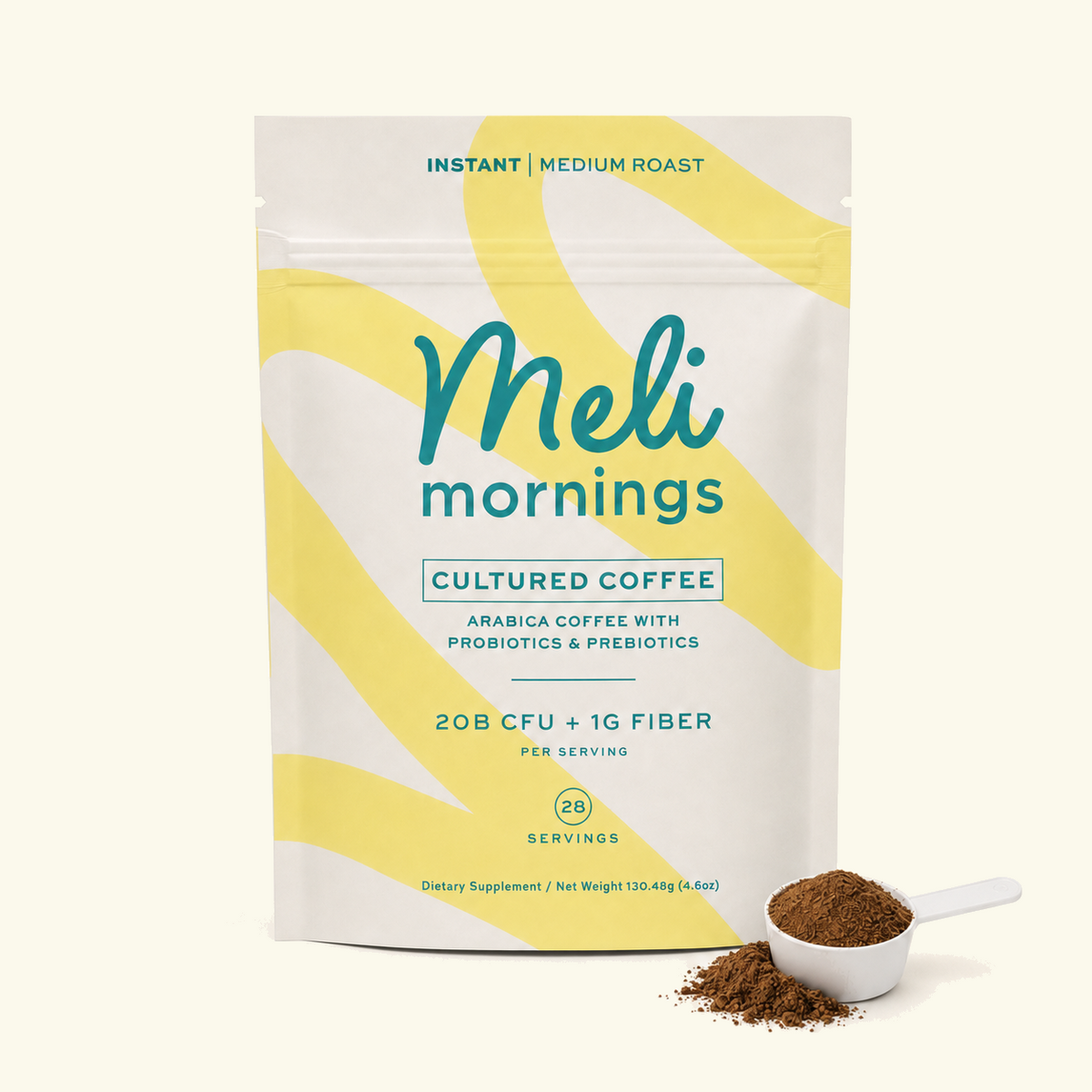 Cultured Coffee - Pre+Probiotic Coffee, Unflavored Medium Roast